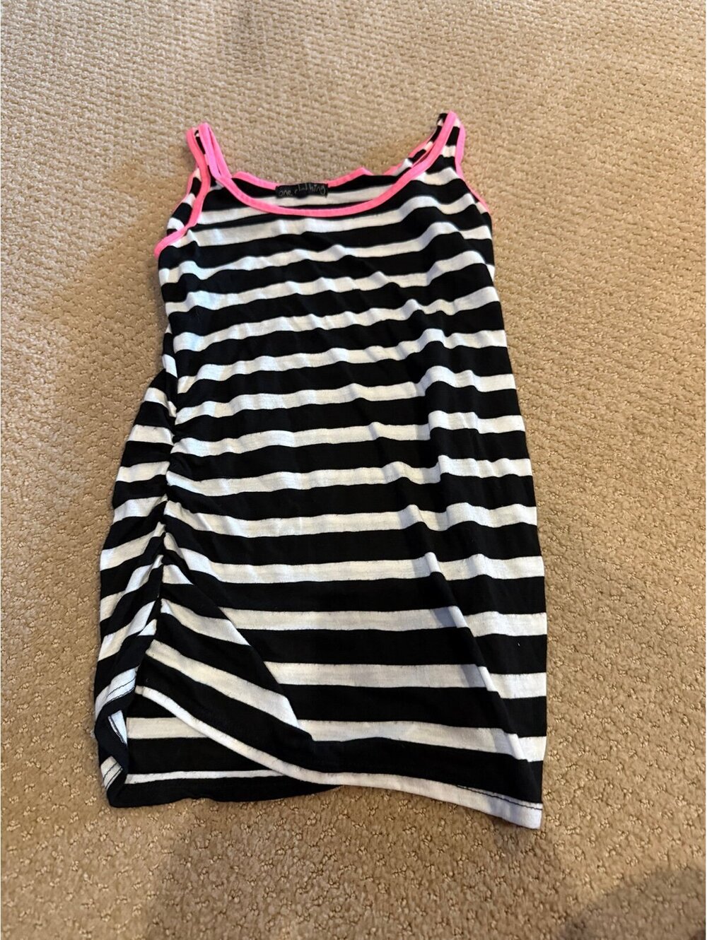 One clothing striped small tank top
